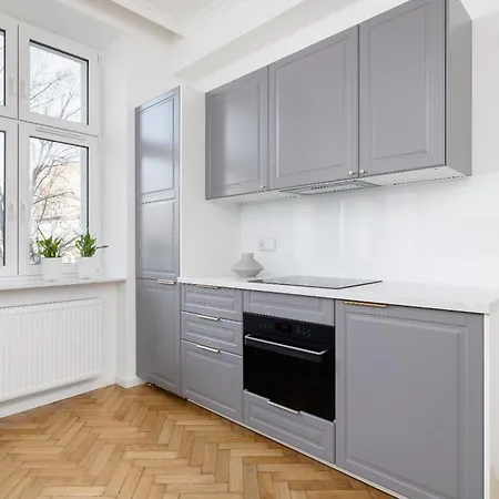 Nova - 3BR Apartment with an AC - Kazimierz Apartment Krakau